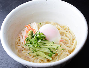 Onsen egg hot udon